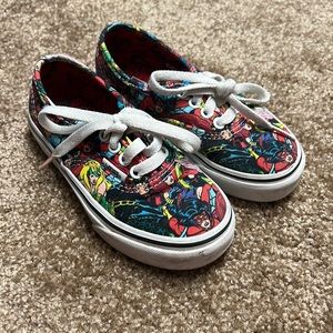 Marvel Toddler Vans size 11